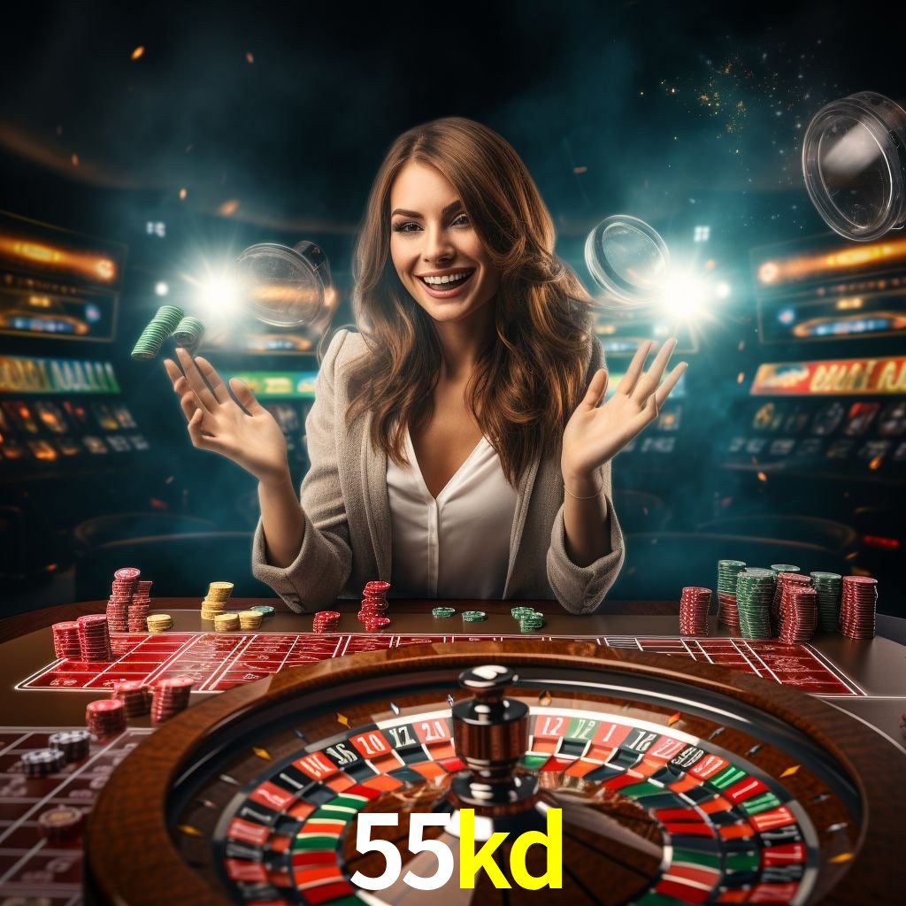 Sinta a adrenalina dos jogos de cassino com 55kd